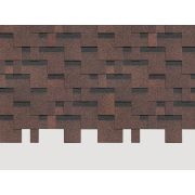 Гибкая черепица Docke Тетрис Коричневый