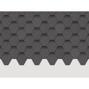 Гибкая черепица Docke Сота Серый