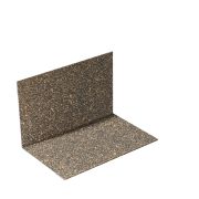 Уголок внутренний металлический с посыпкой, Янтарный