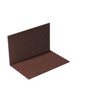 Уголок внутренний металлический с посыпкой, Красный