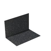 Уголок внутренний металлический с посыпкой, Серый