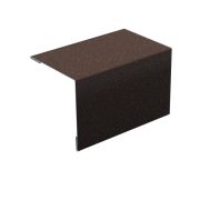 Уголок внешний металлический с посыпкой, Рубиновый