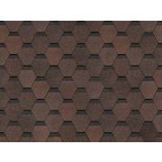 Гибкая черепица Docke Шестигранник Коричневый