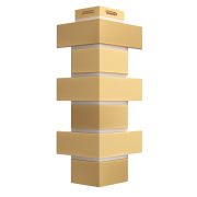 Угол наружный для фасадных панелей Flemish, Желтый жженый