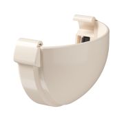 Заглушка желоба Люкс (Lux) Латте, (RAL 1015)