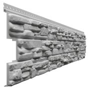 Сайдинг Docke Роки (Rocky) под камень Табак