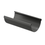 Желоб водосточный 1,5 м Люкс (Lux) Графит
